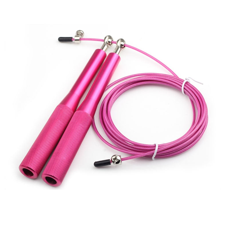 New Fitness Jump Ropes Crossfit Heavy Steel Wire Speed Jump Rope for Boxing MMA Training Equipment Gym Exerciser Skipping Rope