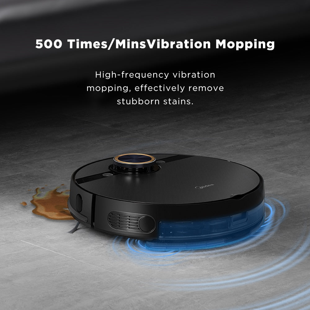 Midea M7 PRO Robot Vacuum Cleaner 4000Pa Suction 5200mAh Vibrating Mopping Intelligent Robotic App Control Smart Home Appliance