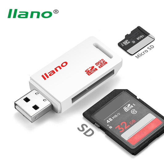 Card Reader USB 2.0 SD/Micro SD TF OTG Smart Memory Card Adapter USB2.0 Card reader SD Card Reader Memory card reader for Laptop
