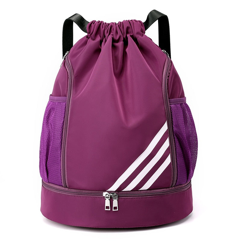 Gym Sports Bag Women&#39;s Drawstring Bolsas For Shoes Male Large Cycling Basketball Female Weekend Luggage Travel Yoga Backpack Men