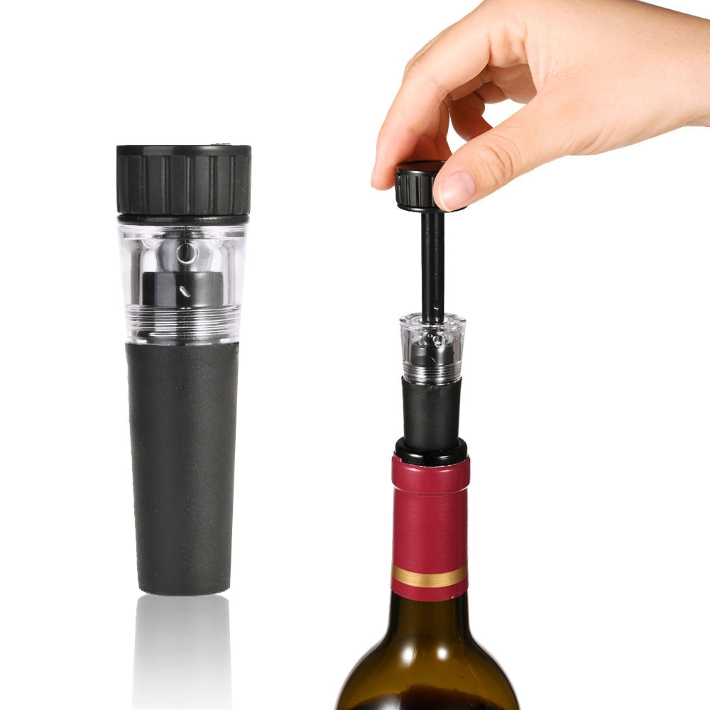 Air Pump Wine Opener Air Pressure Vacuum Stainless Steel Pin Type Bottle Corks Out Tool Beer Lid Red Wine Stopper Corkscrew
