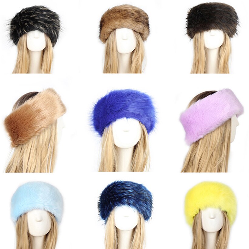 New Women Winter Faux Fox Fur Hat Warm Soft Fluffy Fur Female Cap Luxurious Quality Rabbit Fur Bomber Hats for Girls 2020