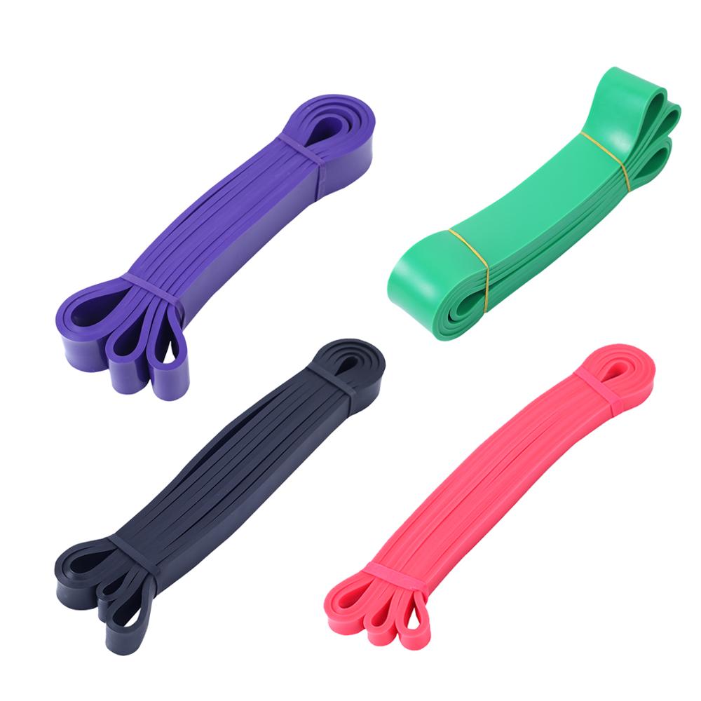 Resistance Bands Exercise Elastic Natural latex Workout Ruber Loop Strength rubber band gym Fitness Equipment Training Expander