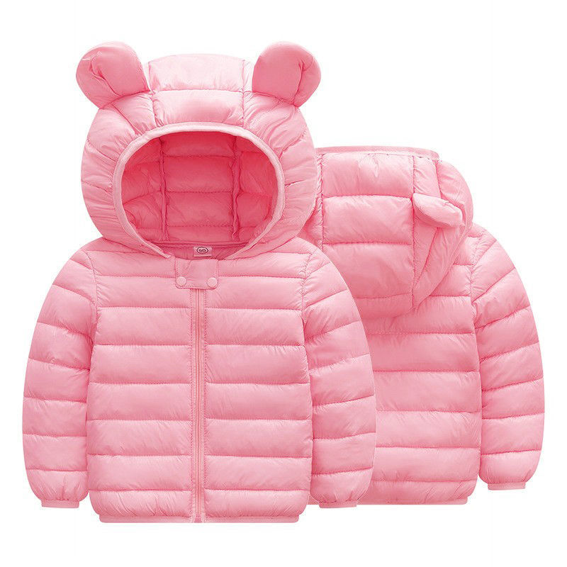 2023 Baby Girls Jacket  Spring Autumn Winter Jacket For Girls Coat Kids Warm Hooded Outerwear Children Clothes Infant Girls Coat