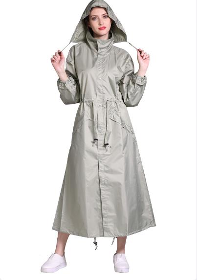 New Fashion Breathable Men And Women Long Rain Coat Poncho Ladies Waterproof Lengthen Raincoat Adults Jacket Windproof Rainwear