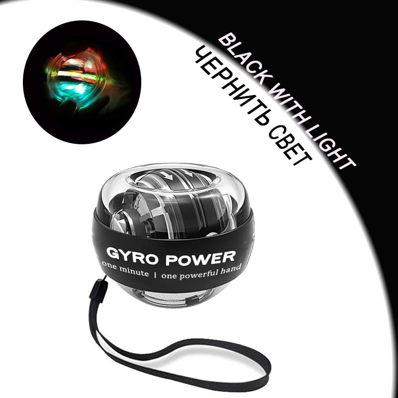 Power Wrist Ball Self Start Gyroscopic Powerball Gyro Ball With Counter Arm Hand Muscle Trainer Fitness Exercise Equipment
