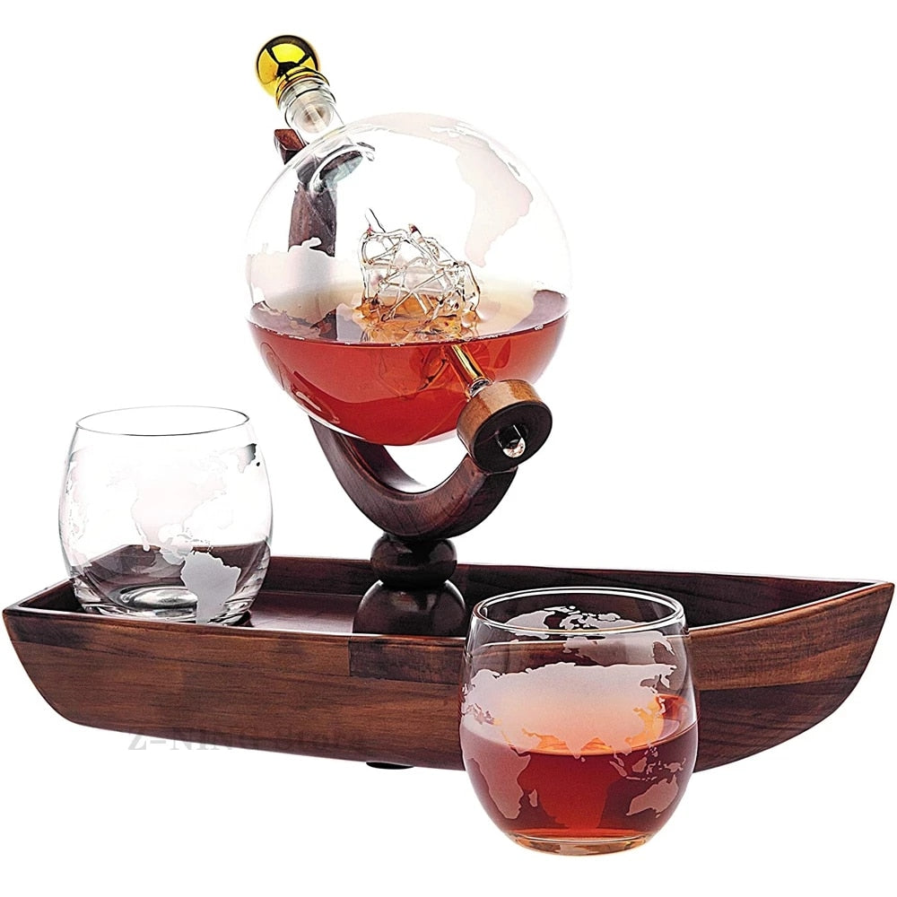 Whiskey glass set wine Decanter Vodka wine vessel Whiskey glasses Home office decoration Receiving guests Christmas gifts