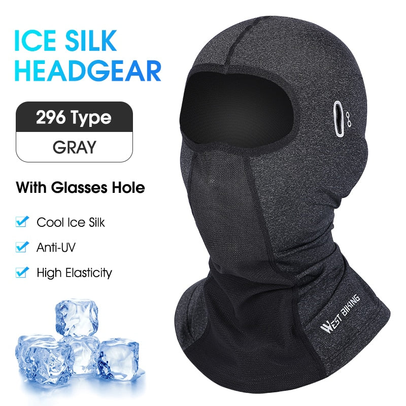 WEST BIKING Winter Warm Balaclava Hat Breathable Cycling Cap Outdoor Sport Full Face Cover Scarf Motorcycle Bike Helmet Liner