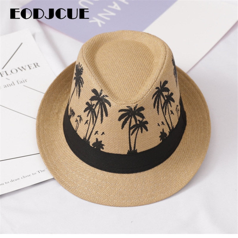 2022 New Spring Summer Retro Men's Hats Fedoras Top Jazz Plaid Hat Adult Bowler Hats Classic Version chapeau Hats