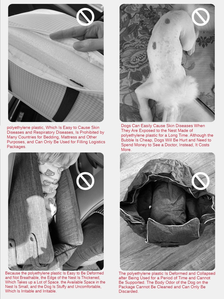 Dog Car Seat Carrier for Dogs Puppy Bed Travel Bag Transport Box for Pet Car Transport Bag Cat Transport Pet Bag Dog Accessories