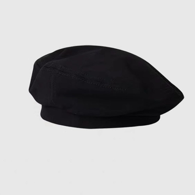 New Brand Cotton Beret Octagonal Forward Peaked Cap Autumn Winter Berets Hats British Painter Hat  Military Beret WomenCaps