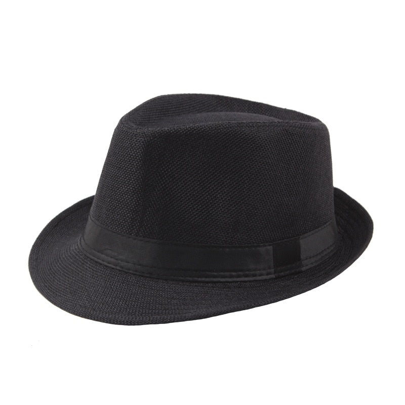 2022 New Spring Summer Retro Men's Hats Fedoras Top Jazz Plaid Hat Adult Bowler Hats Classic Version chapeau Hats