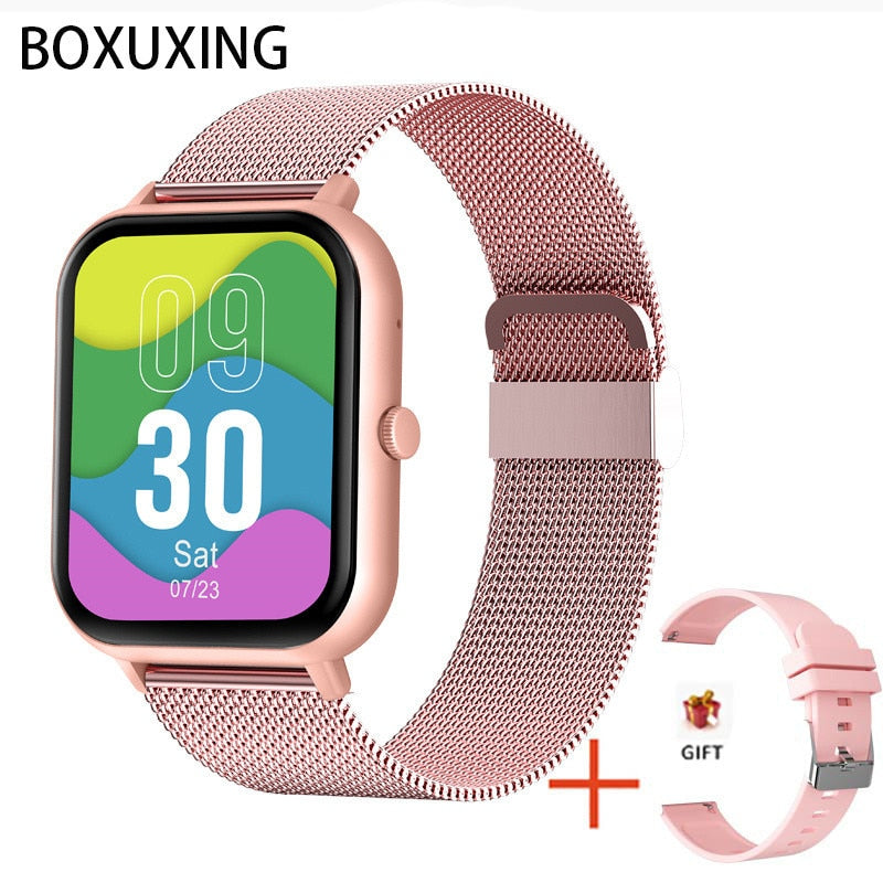 2023 New Smart Watch Women Bluetooth Call Watch Fitness Tracker Waterproof Sport Smart Clock Fashion Ladies Men Smartwatch Woman