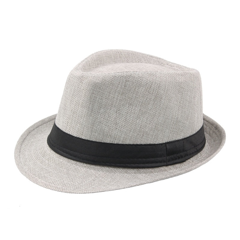 2022 New Spring Summer Retro Men's Hats Fedoras Top Jazz Plaid Hat Adult Bowler Hats Classic Version chapeau Hats