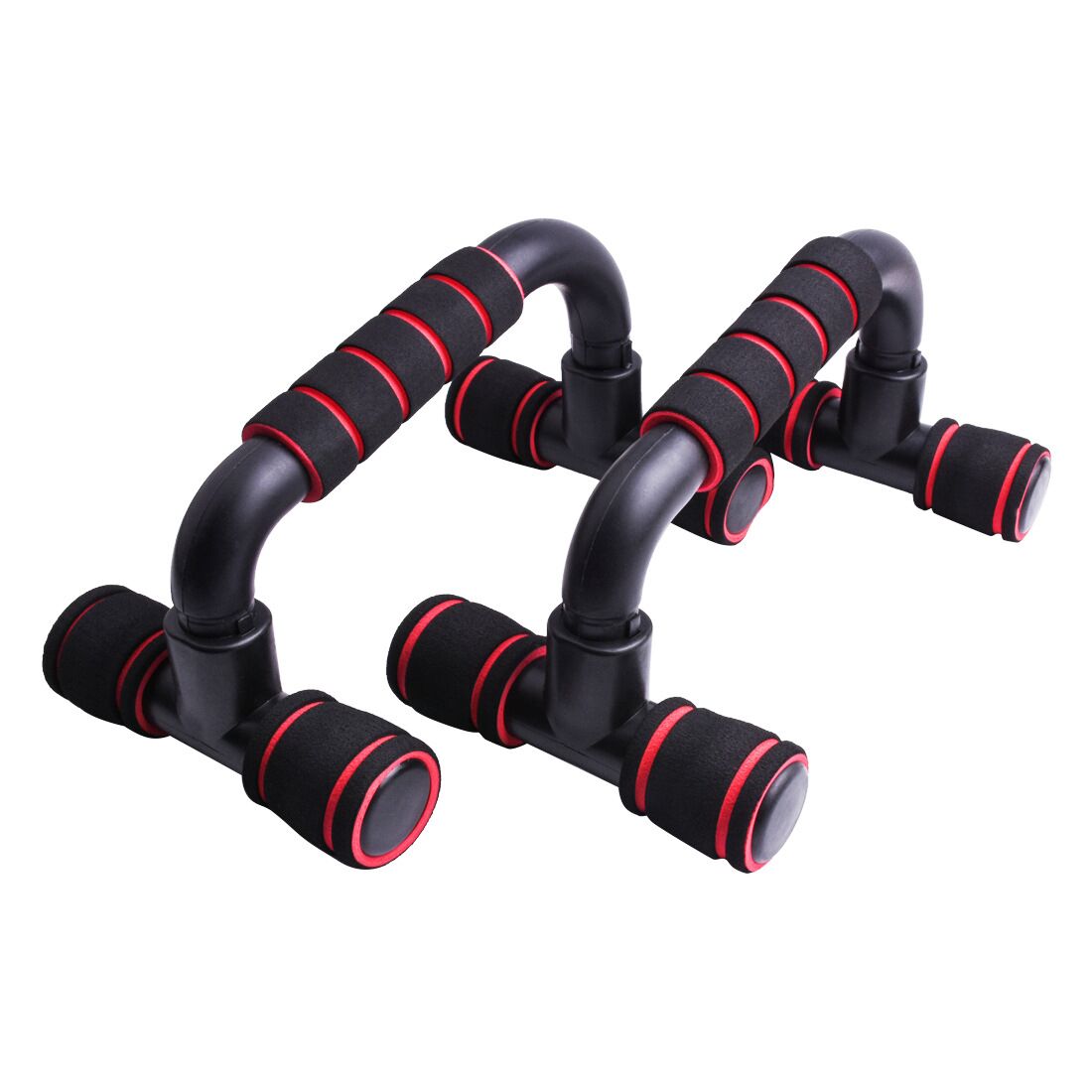1pair I-shaped Push-up Rack Fitness Equipment Hand Sponge Grip Muscle Training Push Up Bar Chest Home Gym Body Building