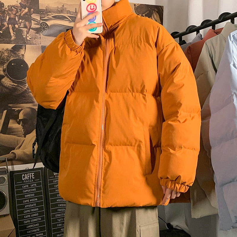 2022 Harajuku Men's Parkas Warm Thicken Fashion Coat Oversize Winter Casual Jacket Male Streetwear Hip Hop Coat Woman Parkas 5XL