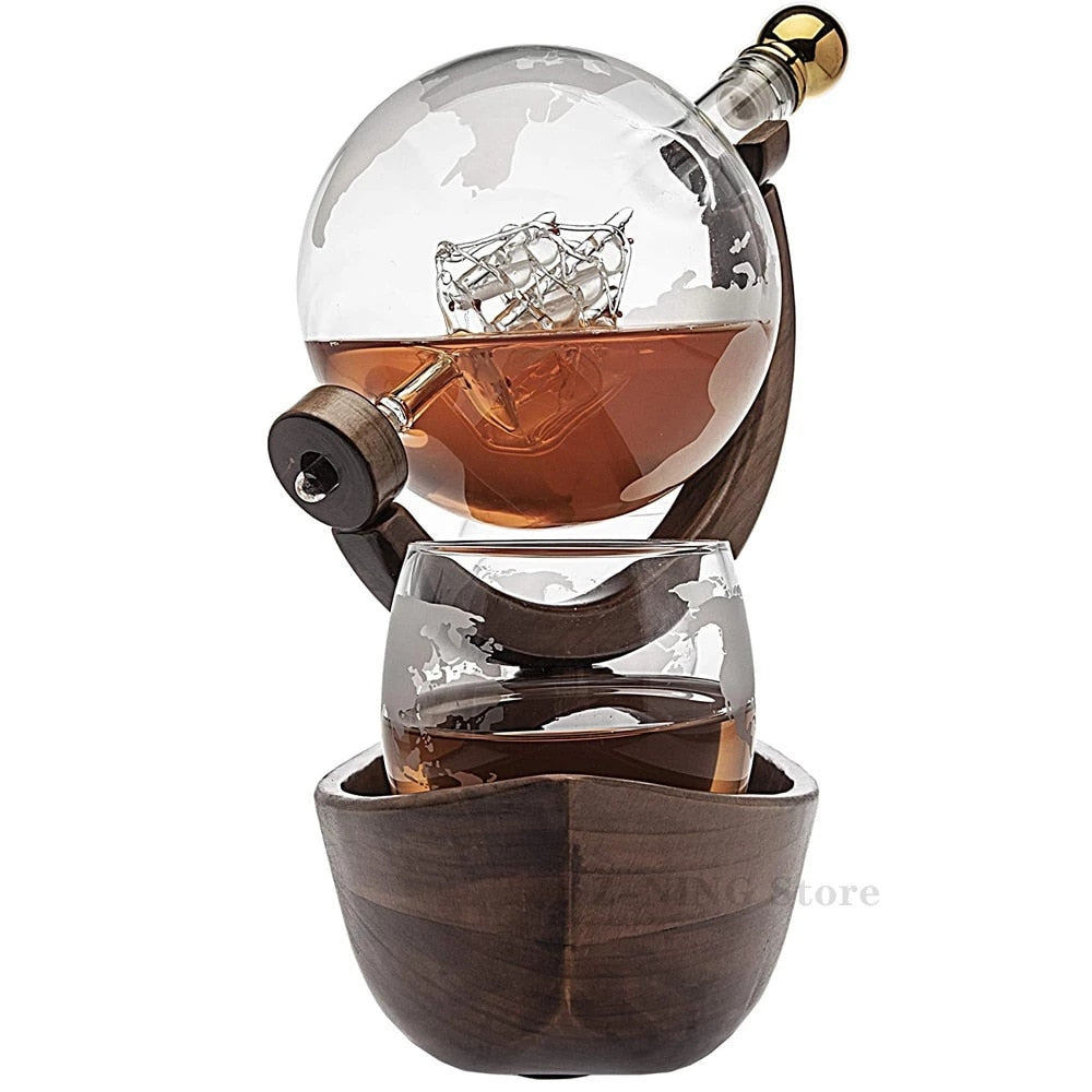 Whiskey glass set wine Decanter Vodka wine vessel Whiskey glasses Home office decoration Receiving guests Christmas gifts