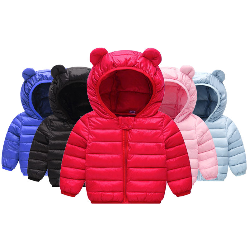 2023 Baby Girls Jacket  Spring Autumn Winter Jacket For Girls Coat Kids Warm Hooded Outerwear Children Clothes Infant Girls Coat