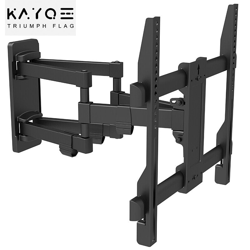 TV Wall Mount Fit for Most 32"-70" TVs Dual Articulating Arm Full Motion Tilt Swivel Bracket support LED LCD Plasma Flat Screen