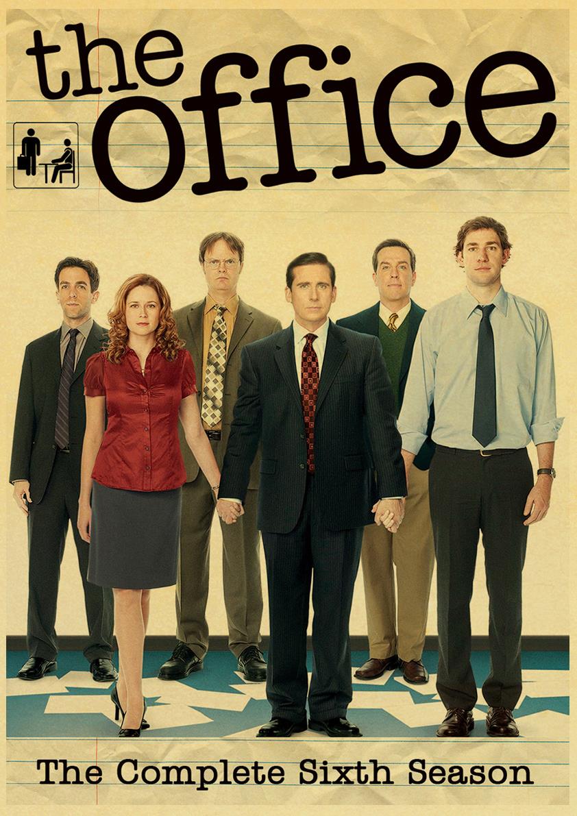 Vintage Poster American Drama The Office Retro Poster kraft paper Printed Wall Posters For Home Bar Room Decor
