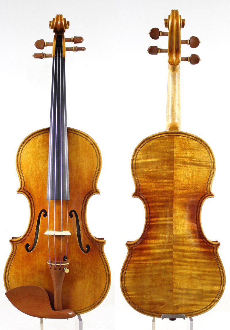 Maggini Style Violin Copy!Professional Violin 4/4,Handmade Violin,Open Tone ! Free Shipping Case, Bow,!