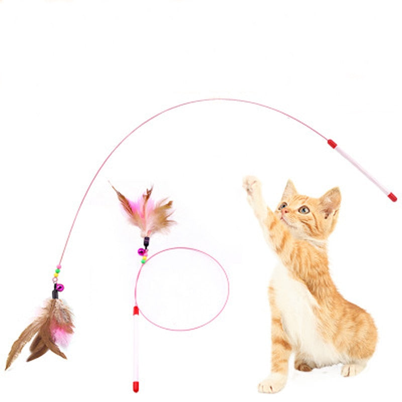 Pet Cat Toy Plush Funny Play Cat Toys Ring Bell Happy Cat&#39;s Accessories High Quality Good Elastic Rope Toy pet supplies cat toys