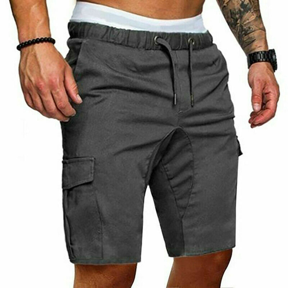 Mens Casual Camo Shorts Combat Short Pants Military Army Cargo Work Trousers