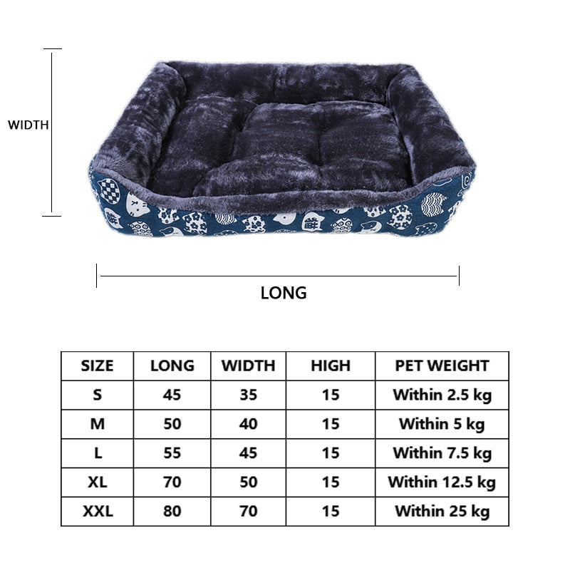 Pet Dog Bed Sofa Mats Pet Products Coussin Chien Animals Accessories Dogs Basket Supplies For Large Medium Small House Cat Bed