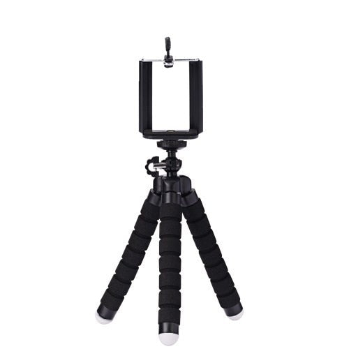 FANGTUOSI Mini Flexible Sponge Octopus Tripod For IPhone xiaomi  bendable Mobile Phone Smartphone Tripod For Gopro 8 7 Camera