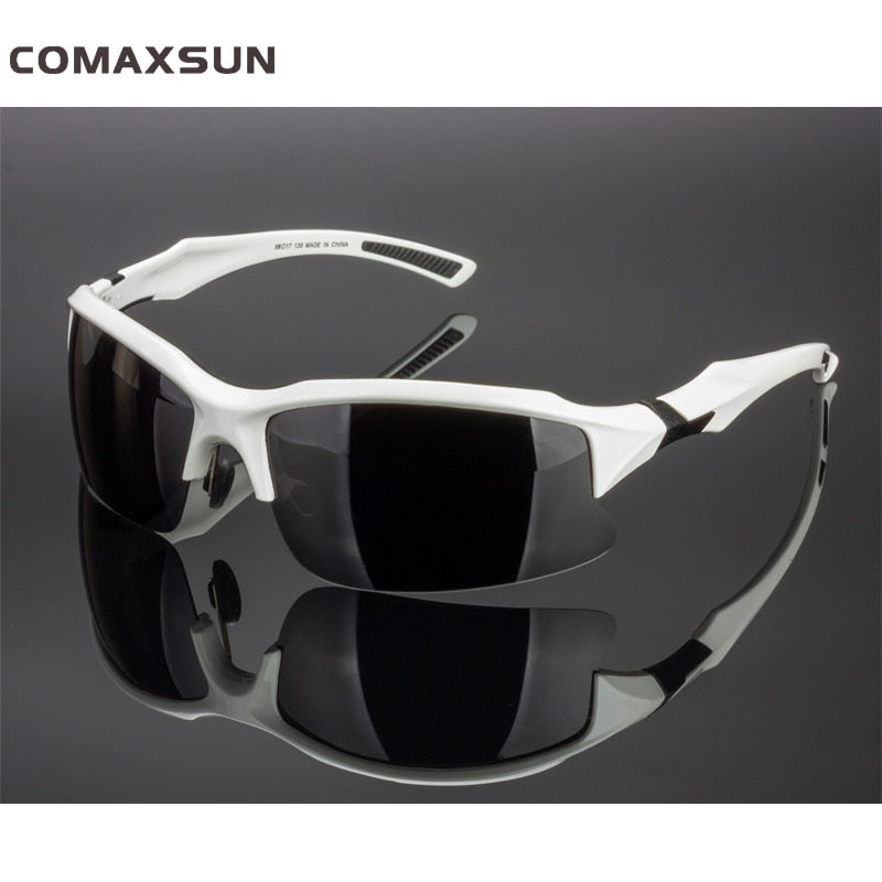 COMAXSUN Professional Polarized Cycling Glasses Bike Bicycle Goggles Outdoor Sports Sunglasses UV 400 2 Style