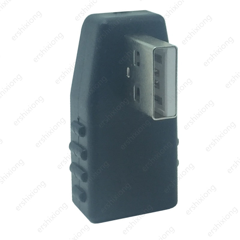 USB Cable Adapter USB Male to Female Extension 90 Degree Right Angled Adaptor for  Laptop PC UP&Down&Left&Right M/F