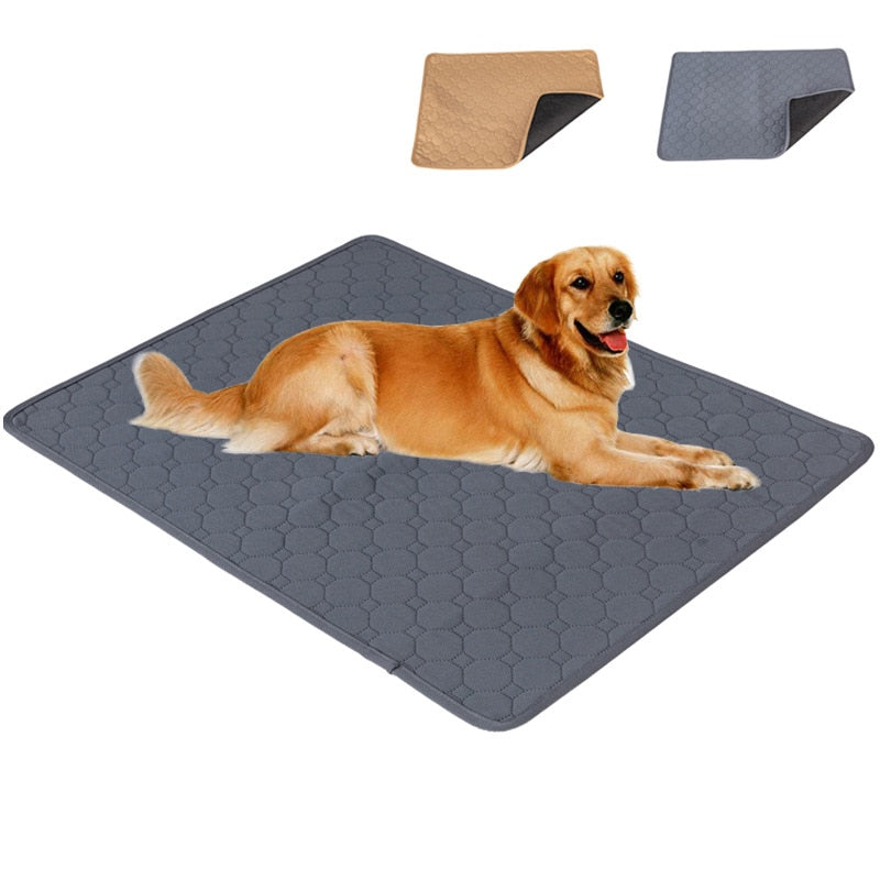 Waterproof Reusable Washable Dog Pet Diaper Mat  Training Pad Urine Absorbent Environment Protect Diaper Mat Dog Car Seat Cover