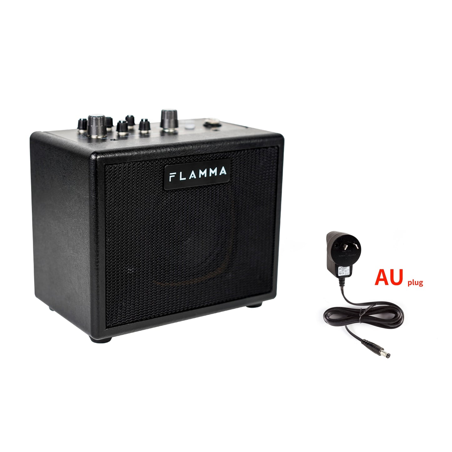 FLAMMA FA05 Electric Guitar Amplifier Amp Bluetooth Combo Amplifier Speaker Mini Portable with 7 Preamp Models 40 Drum Machine