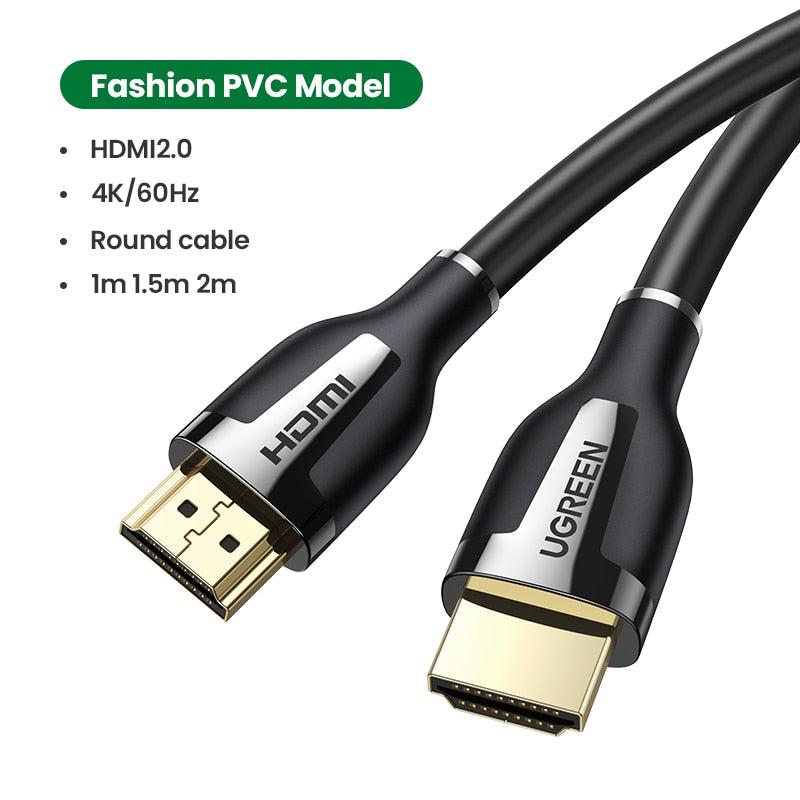 Ugreen HDMI Cable for Xbox Series X HDMI 2.1 Cable 8K/60Hz 4K/120Hz HDMI Splitter for Xiaomi Mi Box PS5 HDR10+ 48Gbps HDMI 2.1