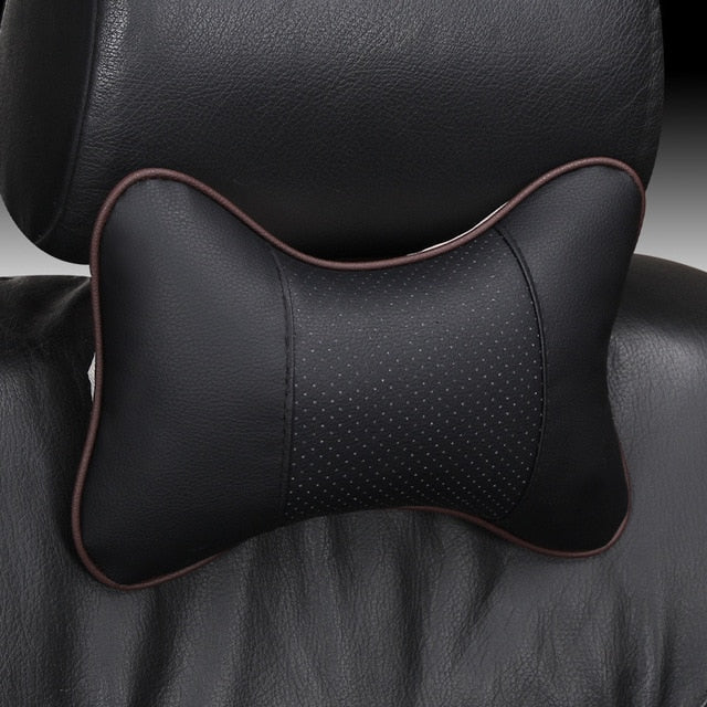 Car Neck Headrest Pillow Car Accessories Cushion Auto Seat Head Support Neck Protector Automobiles Seat Neck Rest Memory Cotton