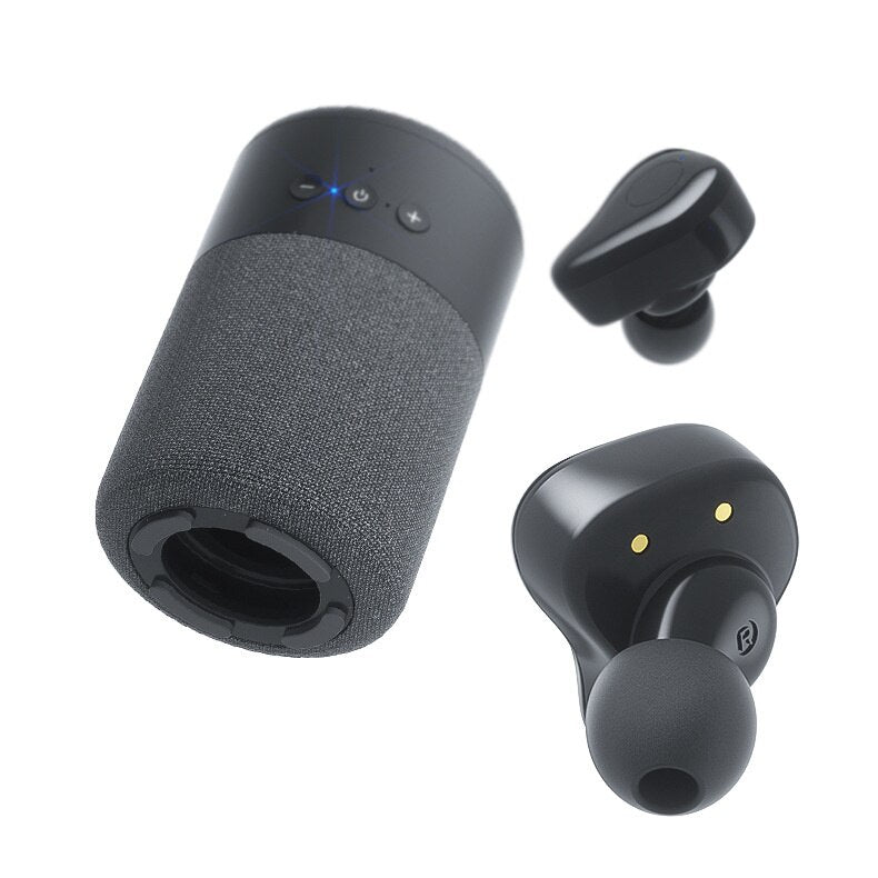 B20 new private model wireless audio portable outdoor sports home TWS Bluetooth headset speaker two in one