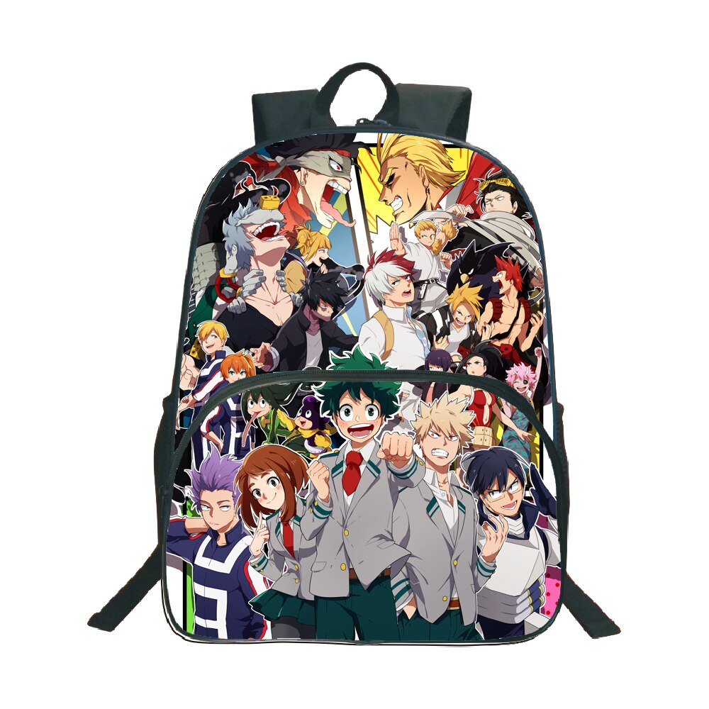 My Hero Academia Backpack Popular Pattern School Backpack Children Boys Girls Daily Beautiful Backpack