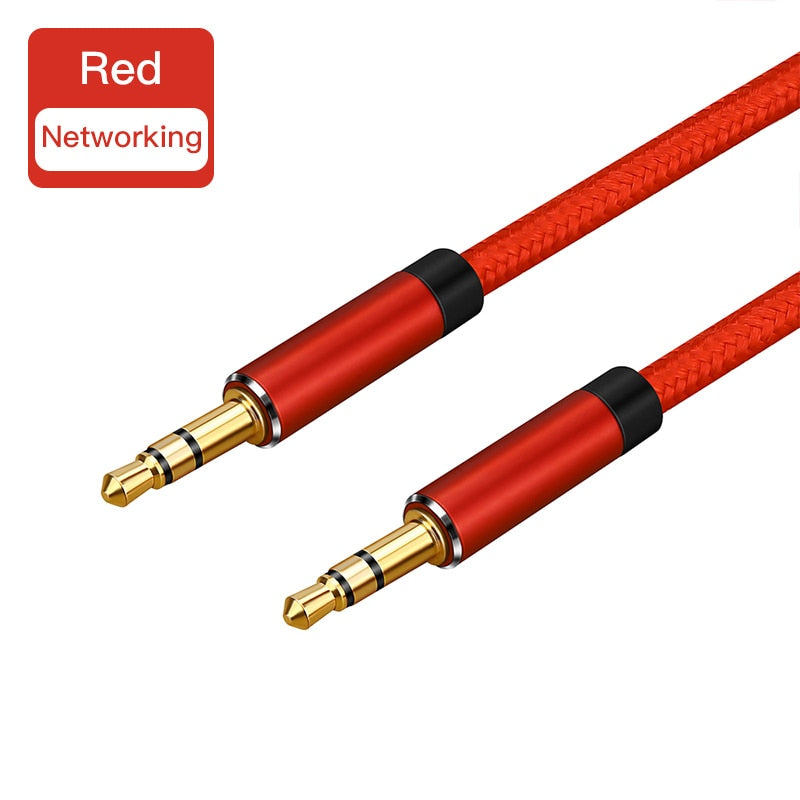 Lungfish AUX Cable Jack 3.5mm Audio Cable 3.5 mm Jack Speaker Cable 1m 2m 3m 5m for iphone Samsung xiaomi Car Headphone Speaker