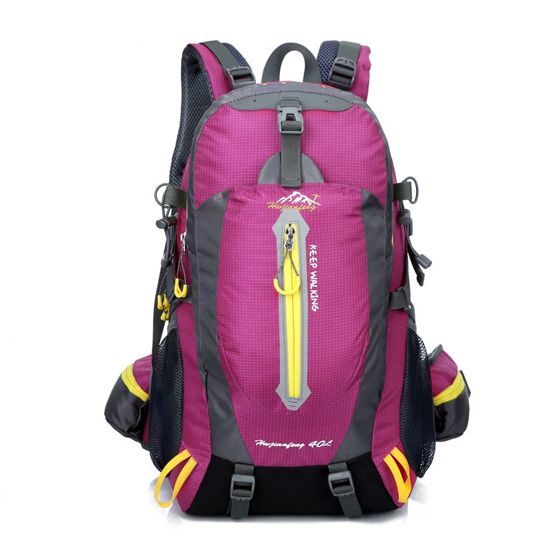 Waterproof Climbing Backpack Rucksack 40L Outdoor Sports Bag Travel Backpack Camping Hiking Backpack Women Trekking Bag For Men