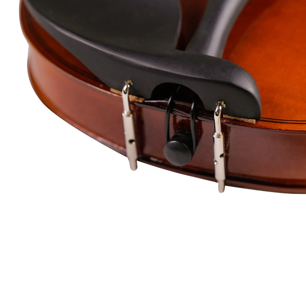 Gift for Christmas 1/8 1/16 1/10 Size with Case Bow Strings Shoulder Rest Bass Wood Violin for Beginner Students Kids Violin