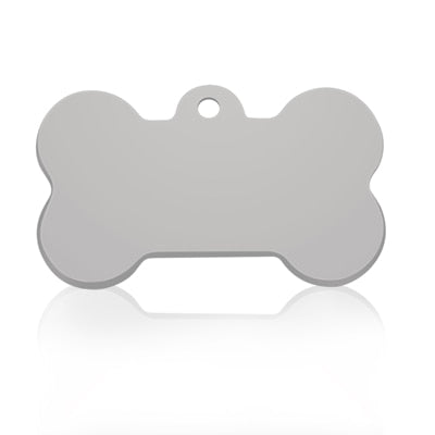 Custom Dog Cat ID Tag Engraved Personalized Pet Collar Charm Name Pendant Bone Keyring Necklace Puppy Accessory Dropshipping