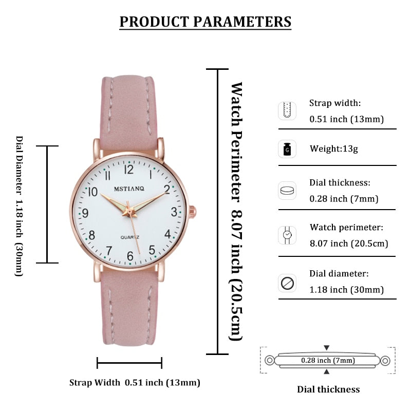 2022 New Watch Women Fashion Casual Leather Belt Watches Simple Ladies&#39; Small Dial Quartz Clock Dress Wristwatches Reloj Mujer