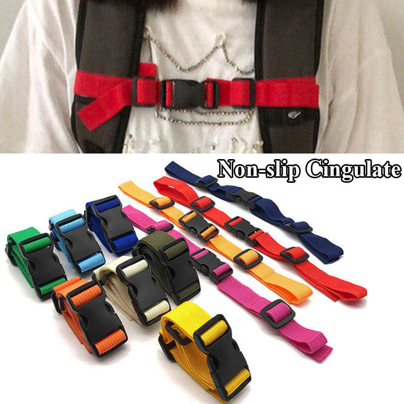 1PC Buckle Clip Chest Harness Strap Adjustable Chest Harness Backpack Shoulder Strap Easy Closure Quick Release