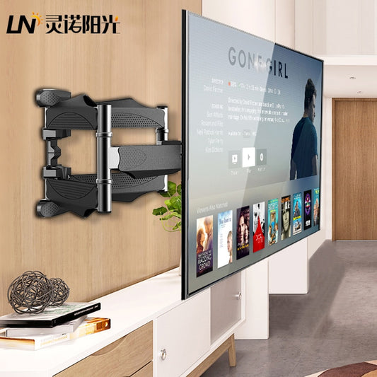 Six Arms Full Motion Wall Mount TV Bracket For 32"-65" LCD LED Screen Universal TV Support Load Up To 40kg VESA MAX 400*400 mm