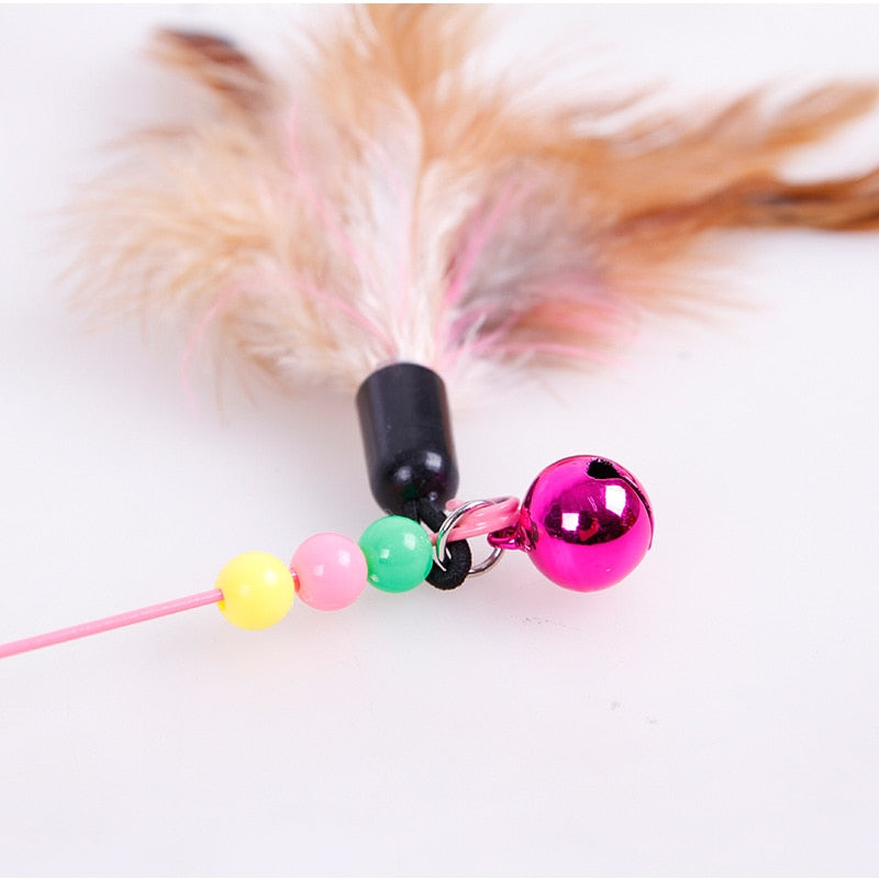 Pet Cat Toy Plush Funny Play Cat Toys Ring Bell Happy Cat&#39;s Accessories High Quality Good Elastic Rope Toy pet supplies cat toys