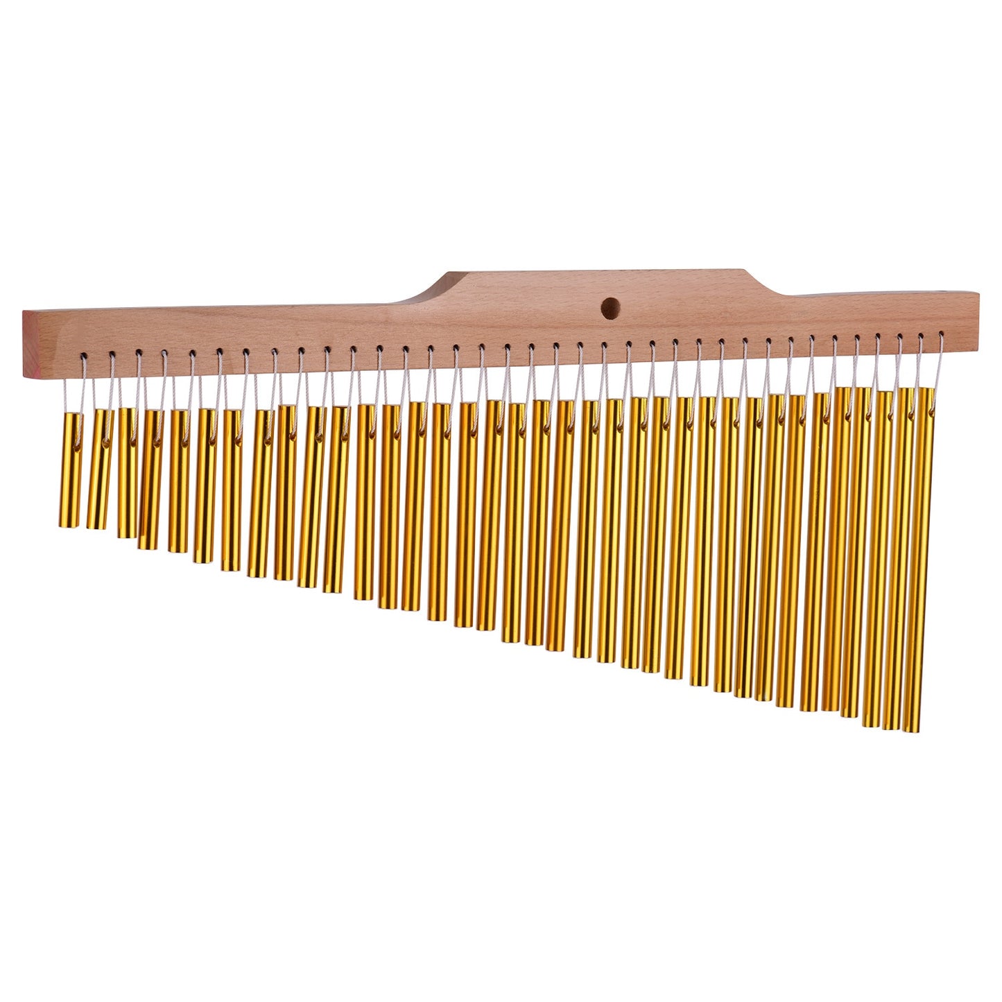 36 Bar Chimes Gold Aluminum Alloy Wooden Bar Percussion Instrument Musical instrument toys