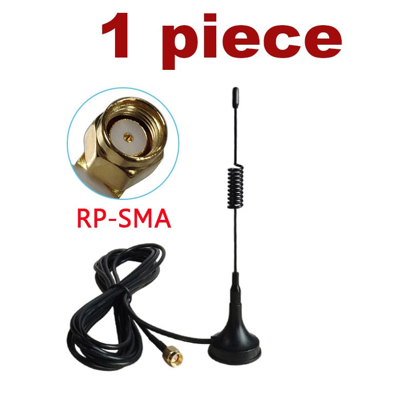 12dbi 5dbi 433Mhz Antenna lora 4G  698~ 2690MHz antena SMA Male Connector Magnetic base IOT Signal Booster Wireless Repeater