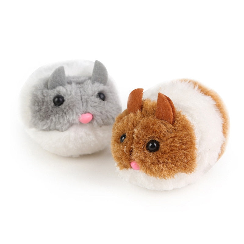 1PC Plush Cat Toys Funny Dog Toys Shaking Movement Little Mouse Rat Kitten Cat Interactive Toy Fur Pet Supplies Gifts