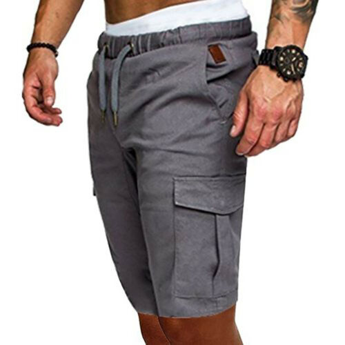 Mens Casual Camo Shorts Combat Short Pants Military Army Cargo Work Trousers