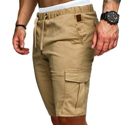 Mens Casual Camo Shorts Combat Short Pants Military Army Cargo Work Trousers